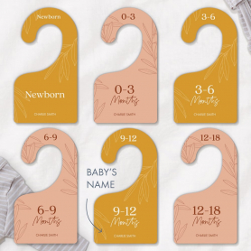 Baby Wardrobe Dividers [Personalised]