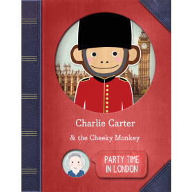 Party Time In London Personalised Story Book Cover