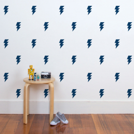Lightning Bolt Wall Decals